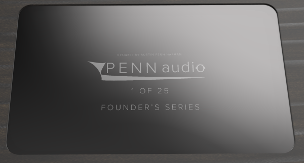 Penn Audio - Founder's Series Commemorative Plate. 1/25